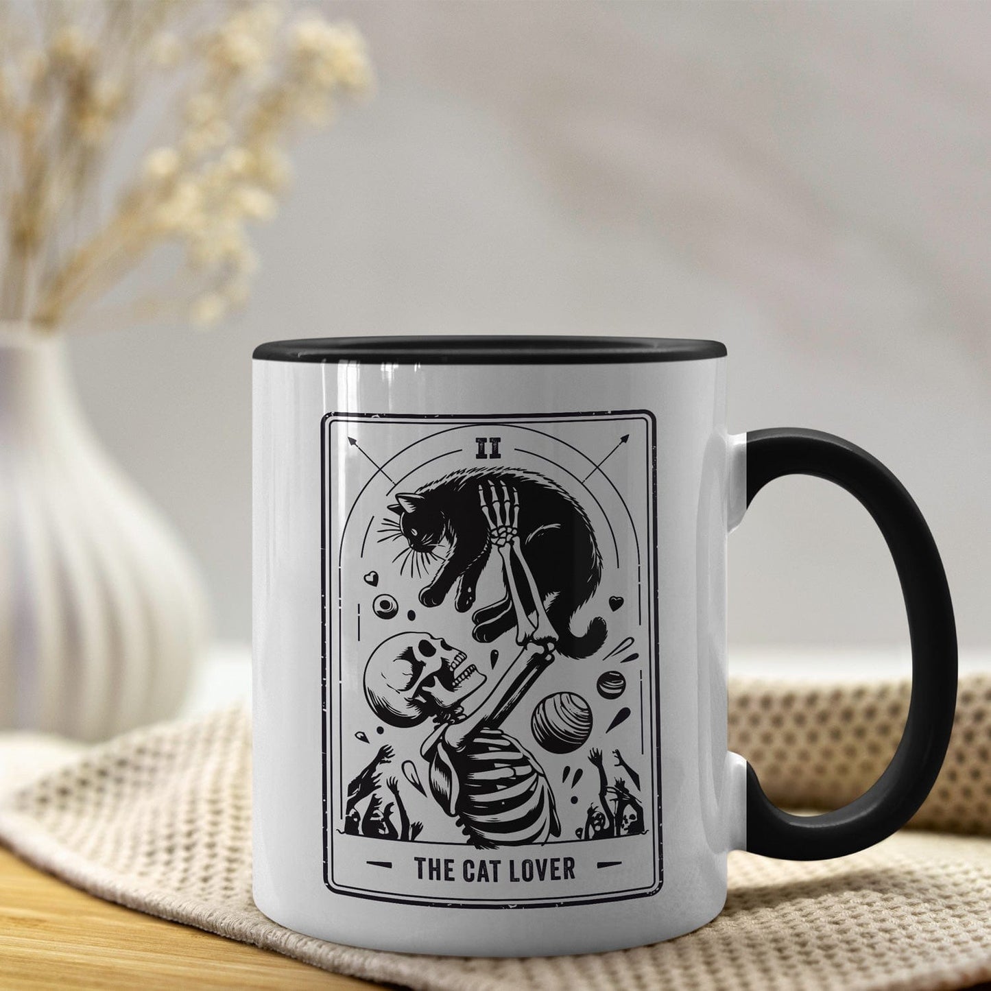 The Cat Lover kat koffiemok met spreuk