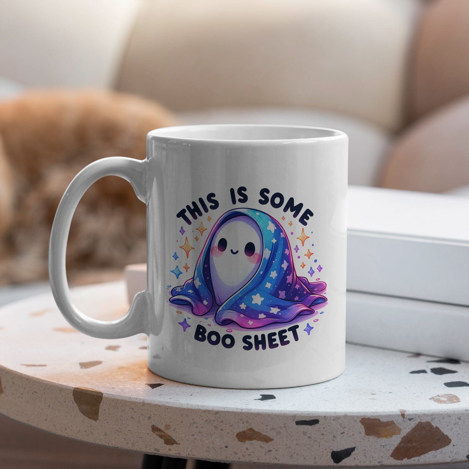 This is Some Boo Sheet Koffiemok - Grappige Spookjes Mok