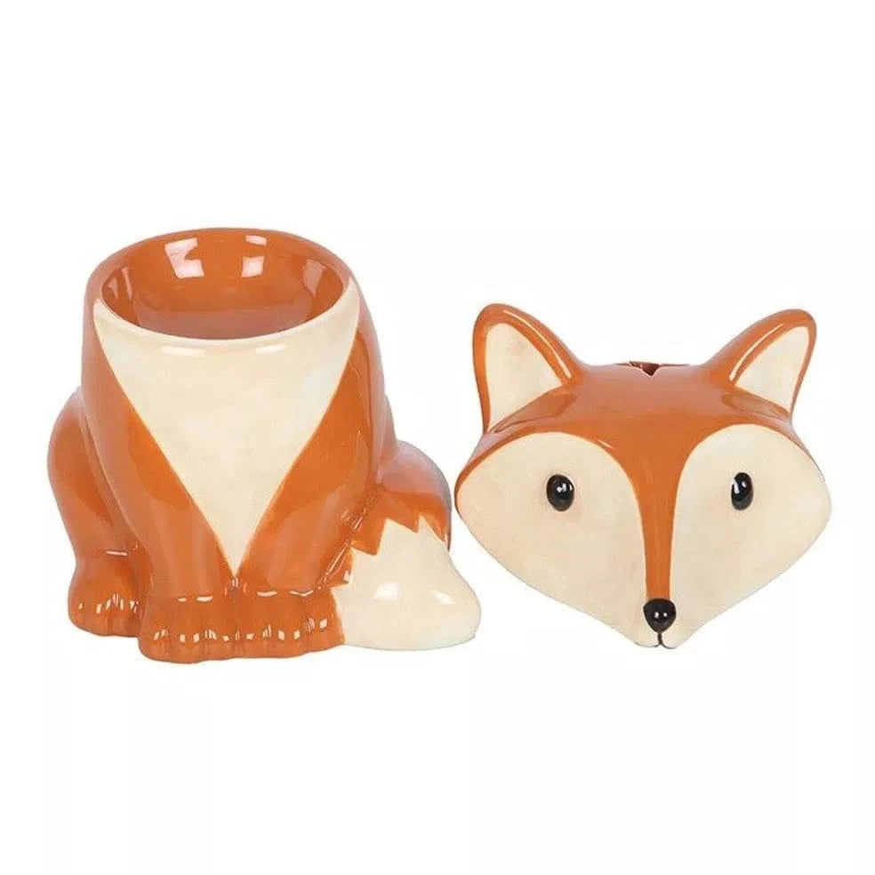 Vos Aroma Brander en Wax Melt Warmer – Keramische Fox Oliebrander