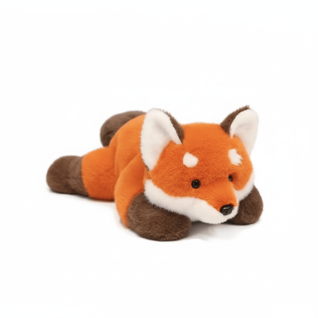 Vos Knuffel 🦊 - Zachte Pluche - Slaap Metgezel 30-45cm - Subtiel gewicht in pootjes
