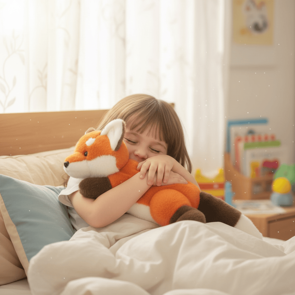 Vos Knuffel 🦊 - Zachte Pluche - Slaap Metgezel 30-45cm - Subtiel gewicht in pootjes