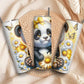 Vrolijke panda tumbler voor kinderen
