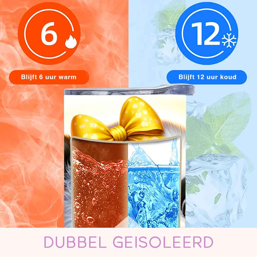 Vrolijke panda tumbler voor kinderen