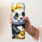 Vrolijke panda tumbler voor kinderen