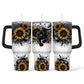 Zwarte Panter 40oz Tumbler met Rietje – Stijlvolle Thermosbeker voor Onderweg